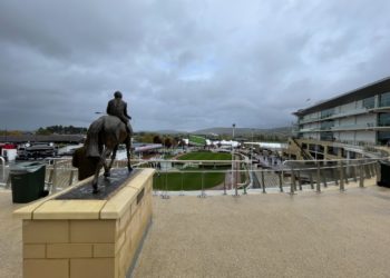 Cheltenham prepares for the 2023 Festival.