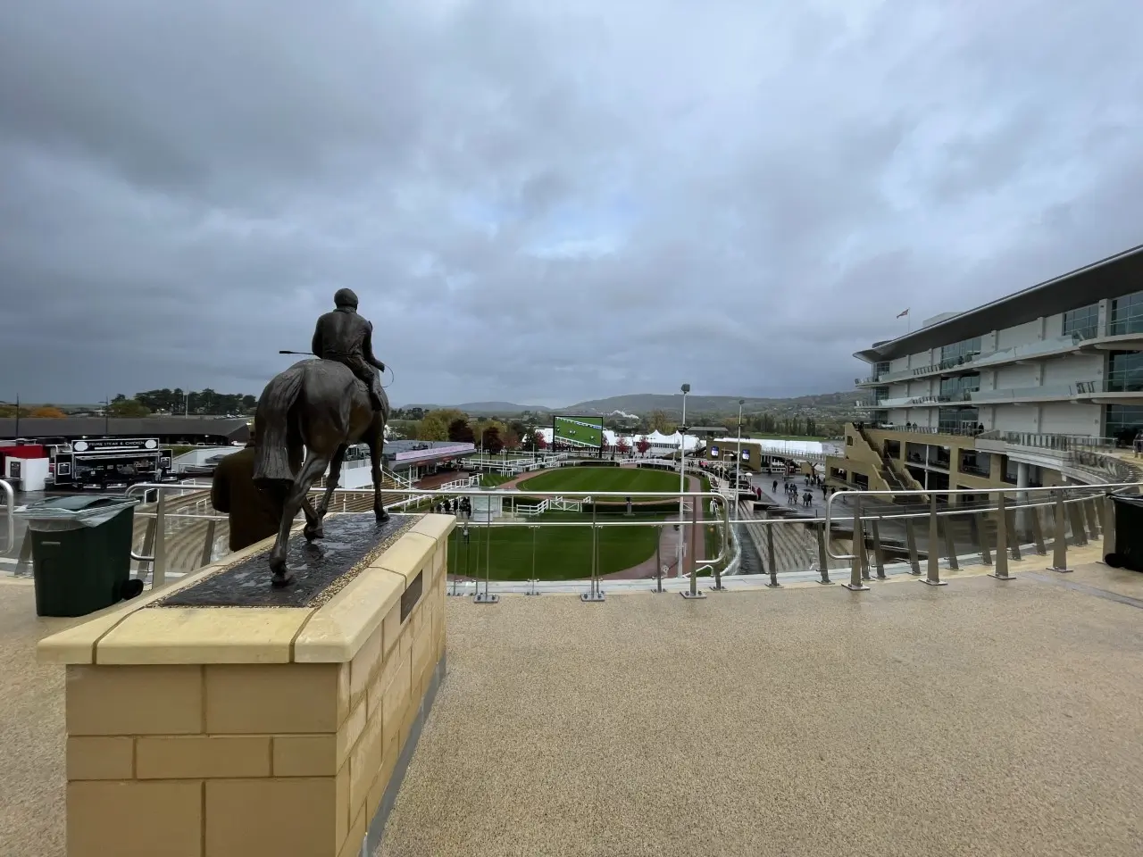 Cheltenham prepares for the 2023 Festival.