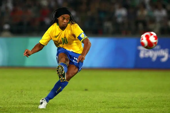 Ronaldinho is one of the football legends who hated training