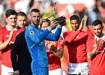 David De Gea won the Golden Glove in the Premier League 2022-23 season
