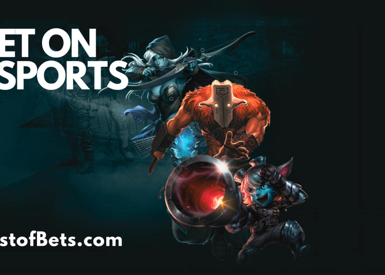 a group of characters from various esports titles, like league of legends, dota 2, and more.